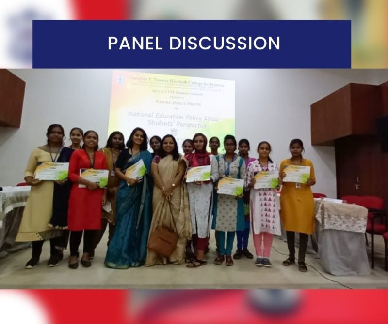 IQAC & Student Council - Panel discussion - CTTEWC