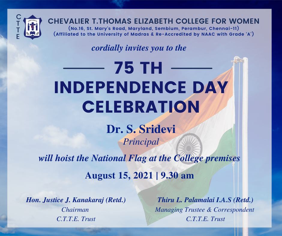 Independence Day Celebrations Cttewc
