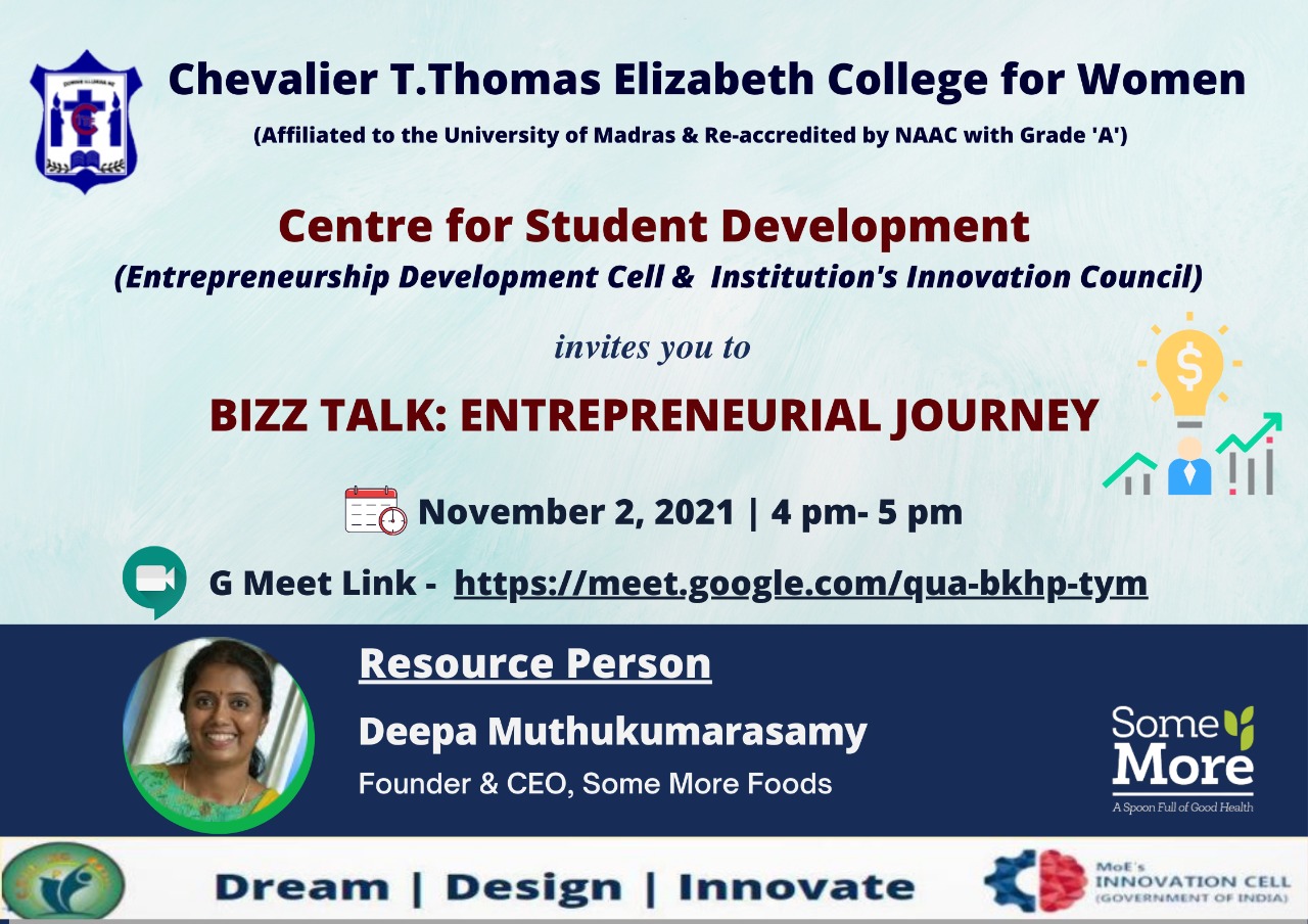 Bizz Talk: Entrepreneurial Journey