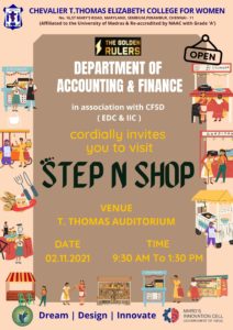STEP N SHOP - CTTE College for Women