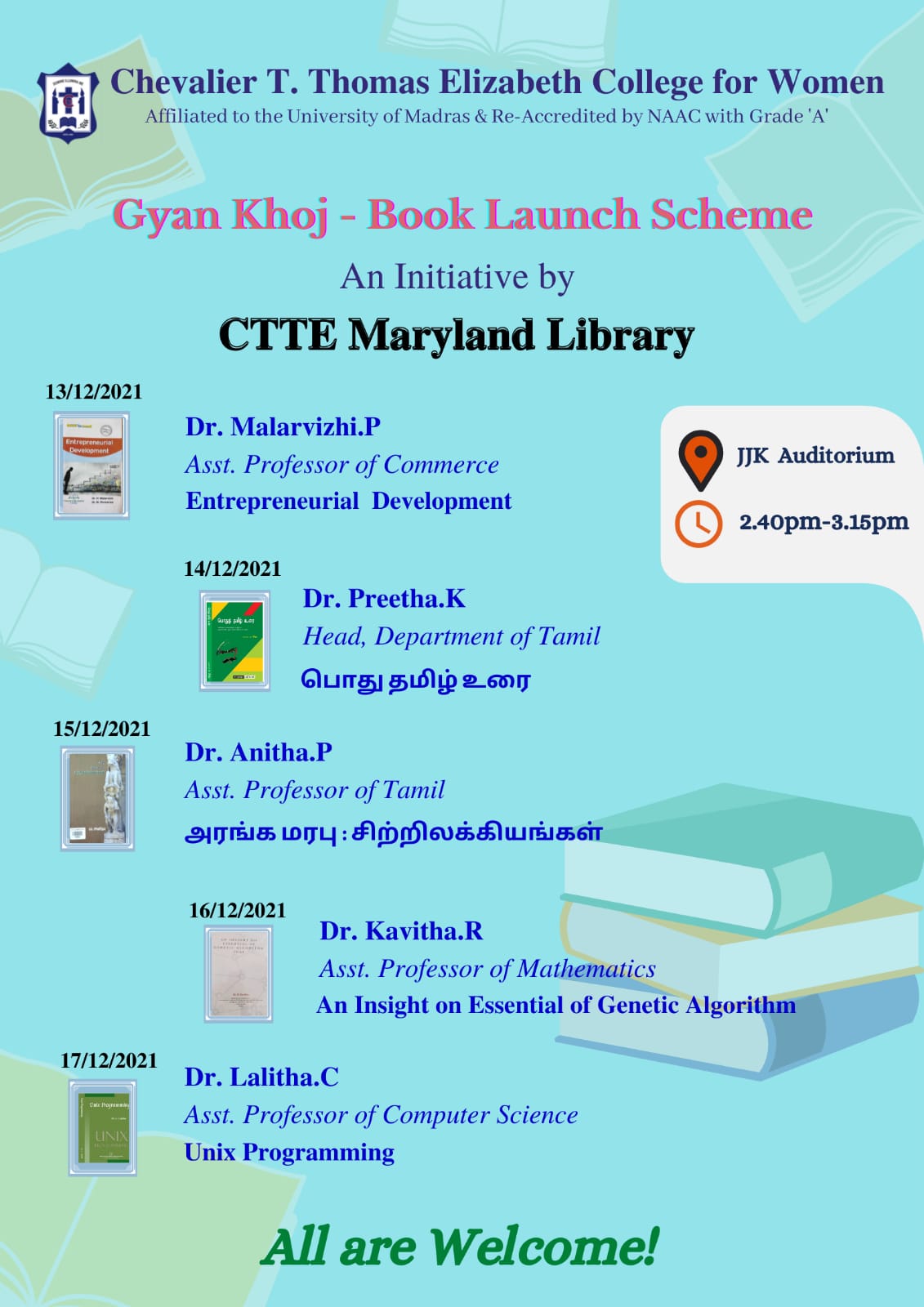 Book Launch Scheme Invite_CTTE College