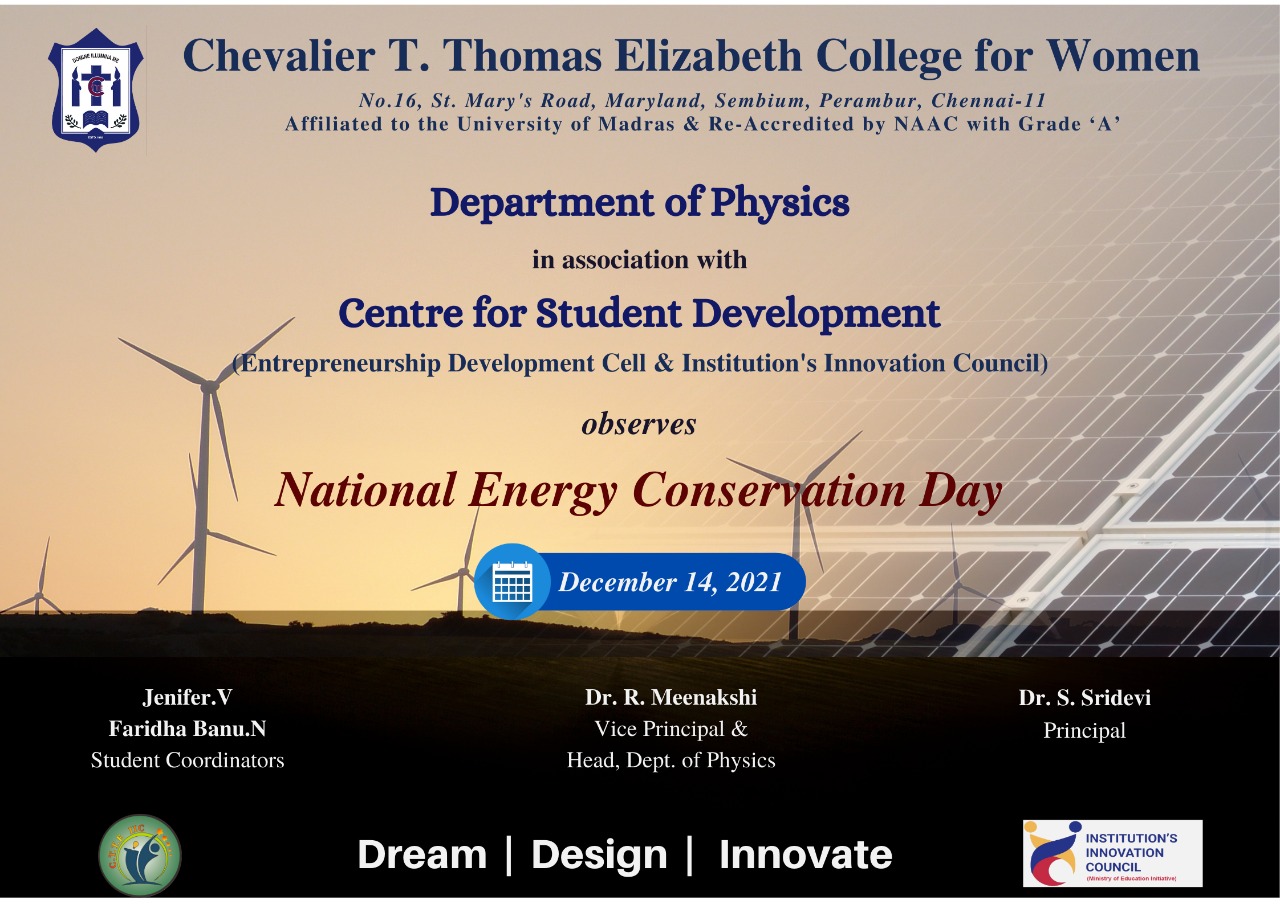 National Energy Conservation Day Invite