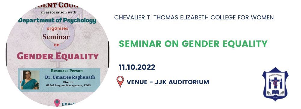 Seminar On Gender Equality Cttewc